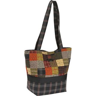 Donna Sharp Large Patched Tote, Woodland