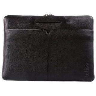 Toffee TC13MBKB Leather Brief for MBP 13 Black Computers & Accessories