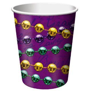 Mardi Gras Paper Beverage Cups Toys & Games