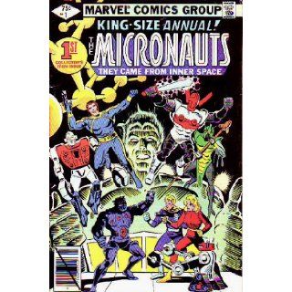 Marvel Comics King Size Annual Micronauts They Came From Inner Space Collector's First Issue Books
