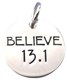 13.1 Believe Half marathon Jewlery Charm Jewelry