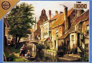 Beside the Canal by Willem Koekkoek Toys & Games