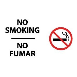 SIGN NO SMOKING NO FUMAR Industrial Warning Signs
