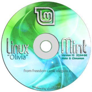 Linux Mint 15 Special Edition DVD   Includes both 32 bit and 64 bit, and both MATE and Cinnamon Software