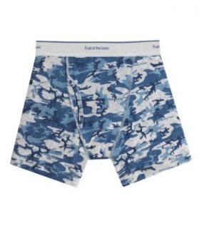 Fruit of the Loom Boys' 5pk Print/Solid Boxer Brief Clothing