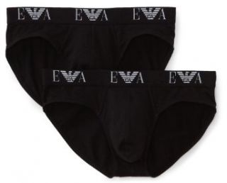 Emporio Armani Men's Cotton Stretch 2 Pack Brief at  Mens Clothing store