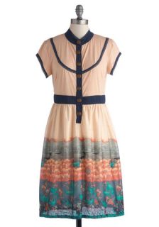 Whimsical Vista Dress  Mod Retro Vintage Dresses