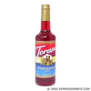 Torani Pomegranate Syrup   Italian Syrup 750ml   25.4oz  Grocery & Gourmet Food