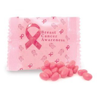 Breast Cancer Awareness Pink Jelly Beans in Flow Pack (1oz)  Packaged Spiced Hams  Grocery & Gourmet Food