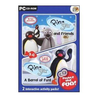 Pingu Double Pack (PC CD) Contains Pingu and Friends & Pingu a Barrel of Fun Video Games