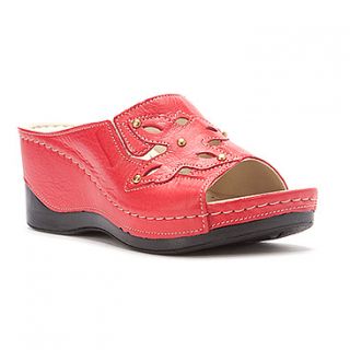 Spring Step Star  Women's   Red Leather