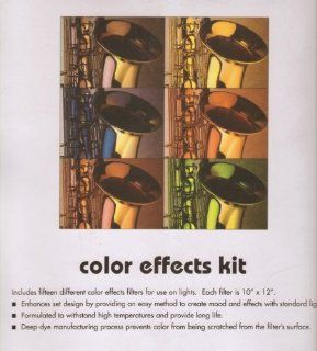 Rosco Color Effects Kit Contains 10 10X12 Sheets   Rosco RS8525  Photographic Lighting Filters  Camera & Photo