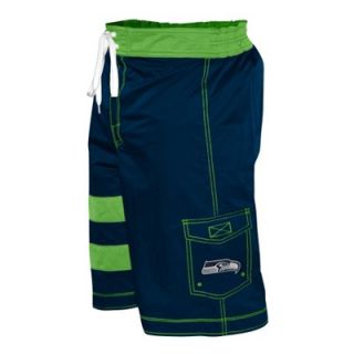 Seattle Seahawks Come Back Swim Trunks   College Navy