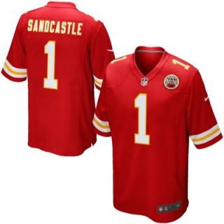 Nike Leon Sandcastle Kansas City Chiefs Game Jersey   Red