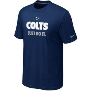 Nike Indianapolis Colts Just Do It T Shirt   Royal Blue