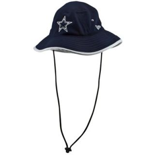 New Era Dallas Cowboys Training Bucket Hat   Navy Blue