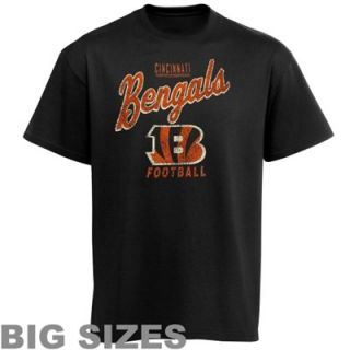 Cincinnati Bengals Big Sizes Inside Line III T Shirt   Black