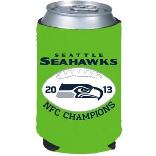 Seattle Seahawks 2013 NFC Champions Collapsible Can Koozie