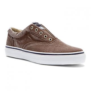 Sperry Top Sider Striper Laceless Canvas  Men's   Brown