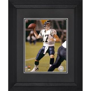 Philip Rivers San Diego Chargers Framed Unsigned 8 x 10 Passing Photograph