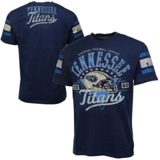Tennessee Titans Play Dirt Big & Tall T Shirt   Navy Blue