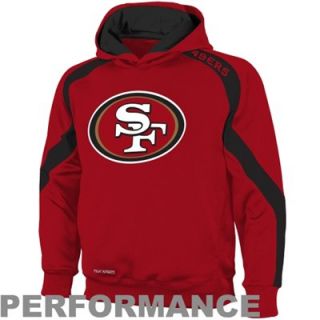 San Francisco 49ers Youth Game Day Pullover Hoodie   Scarlet