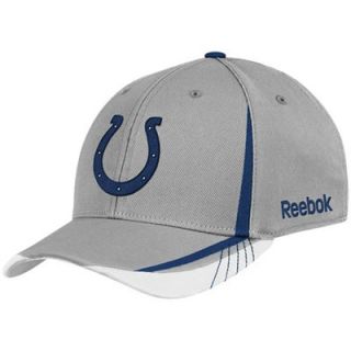 Reebok Indianapolis Colts Gray Official Draft Day Flex Hat