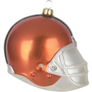 Scottish Christmas Cleveland Browns 3 Blown Glass Helmet Ornament