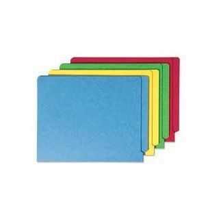Colored File Folders, Straight Cut Reinforced End Tab, Letter, Assorted, 100/Box, Sold as 1 Box 