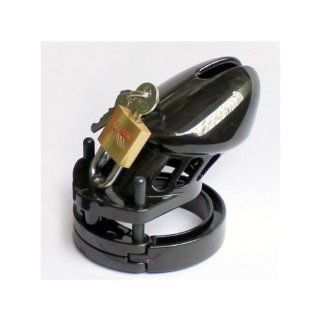 "Tempest" , Short , Black Silicone , Male Chastity Kit Device w/ 5 Different Cock Rings Compare to Cb6000s By by Manhood AcademyTM . Made in USA (NOT Imported) (Black) Health & Personal Care