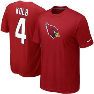 Nike Kevin Kolb Arizona Cardinals #4 Name & Number T Shirt   Cardinal