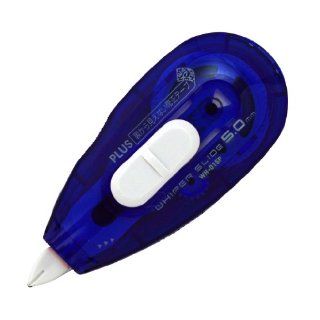 Plus Whiper / ホワイ Par Slide Correction Tape Which Does Not Appear From the Reverse Side Blue Tape Width 5mm Wh 015p Plus the 1st Stationery General Election Rank in Goods