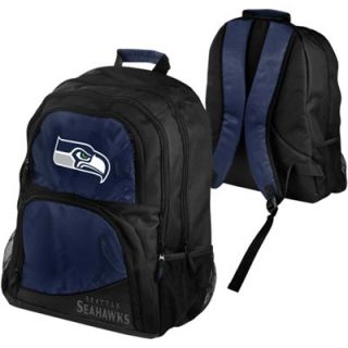 Seattle Seahawks High End Backpack   Black/College Navy