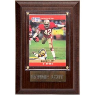 Ronnie Lott San Francisco 49ers 4 x 6 Player Plaque