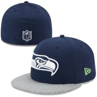 Youth New Era College Navy Seattle Seahawks 2014 NFL Draft 59FIFTY Fitted Hat