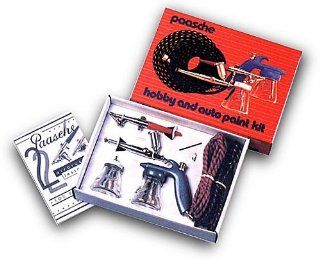 Airbrush Kit contains 3 airbrushes that can be used for almost any applcation