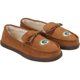 Green Bay Packers Moccasin Slipper   Tan