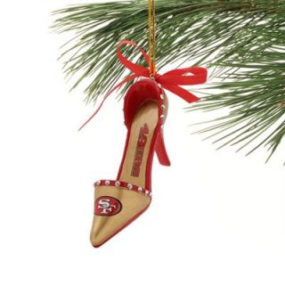 San Francisco 49ers Team High Heel Shoe Ornament
