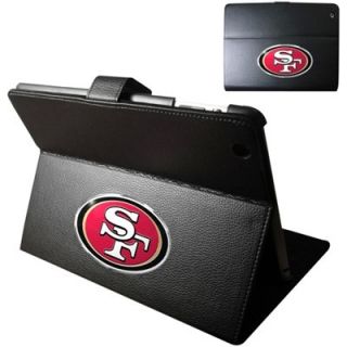 San Francisco 49ers Leather iPad Case   Black