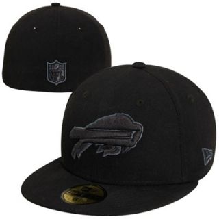 New Era Buffalo Bills Basic 59FIFTY Fitted Hat   Black/Gray