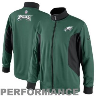 Nike Philadelphia Eagles Empower Knit Performance Jacket   Midnight Green