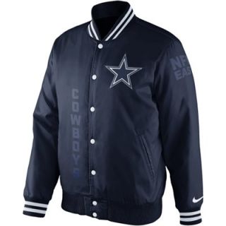 Nike Dallas Cowboys Varsity Jacket   Navy Blue