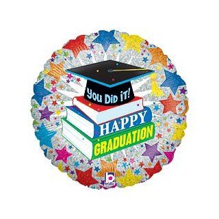 Happy Graduation You Did It 18" Mylar Balloon Health & Personal Care