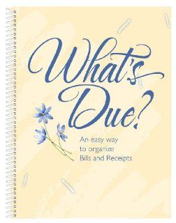 Whats Due Bill Organizer Book by Miles Kimball  Personal Organizers 