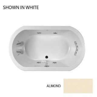 Duetta 66" x 36" Whirlpool Tub Color Almond   Drop In Bathtubs  