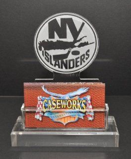 NHL New York Islanders Business Card Holder in Gift Box Sports & Outdoors