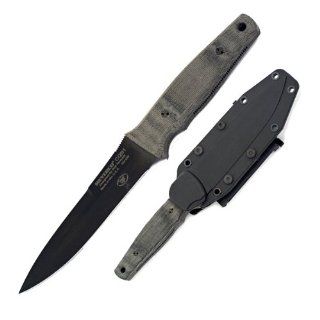 Bob Terzuola's "Bob T CQB" Military Fixed Blade from Meyerco Honed / Non   glare Finish  Tactical Fixed Blade Knives  Sports & Outdoors