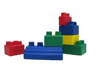 Edushape Mini Edu Soft and Flexible Blocks, Set of 26  Toy Stacking Block Sets  Baby
