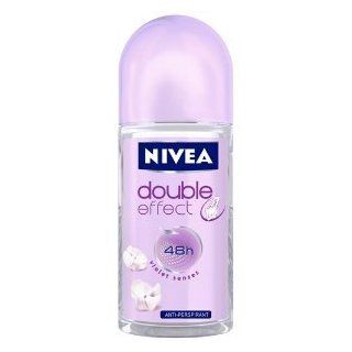 Nivea Extra Double Effect Antiperspirant Deodorant Roll On Health & Personal Care