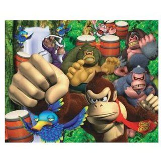 Visual Echo 3D Effect Nintendo Donkey Kong 100pc Lenticular Puzzle Toys & Games